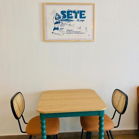 Superbe T2 Cote Gare Parking Clim Wifi Terrasse ! Lägenhet Sète Exteriör bild